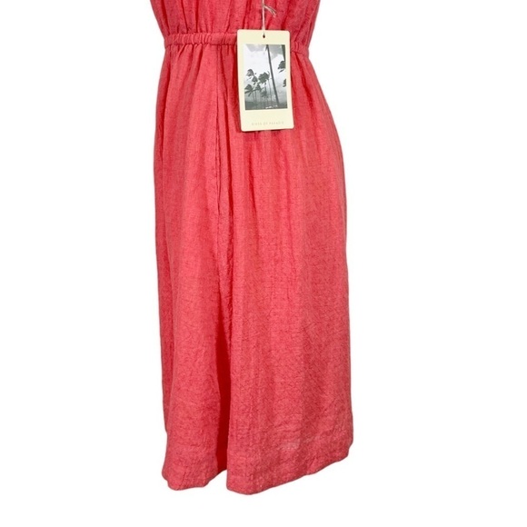 Trovata Birds of Paradis Linen Blend Sleeveless Dress Size XS - Picture 9 of 13